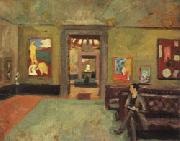 Roger Fry A Room in the Second Post-Impressionist Exhibition(The Matisse Room) Spain oil painting reproduction